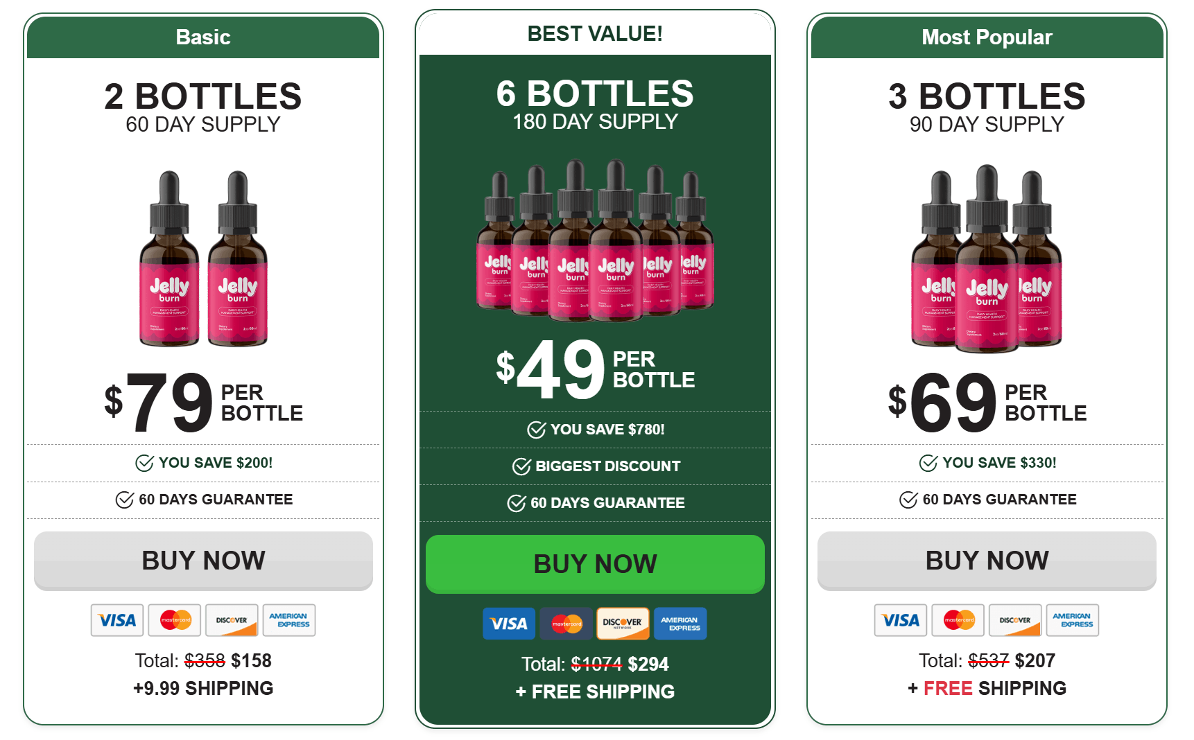 JellyBurn discount
